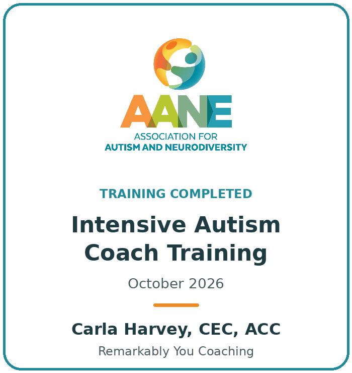 Intensive Autism Coach Training – AANE, October 2026